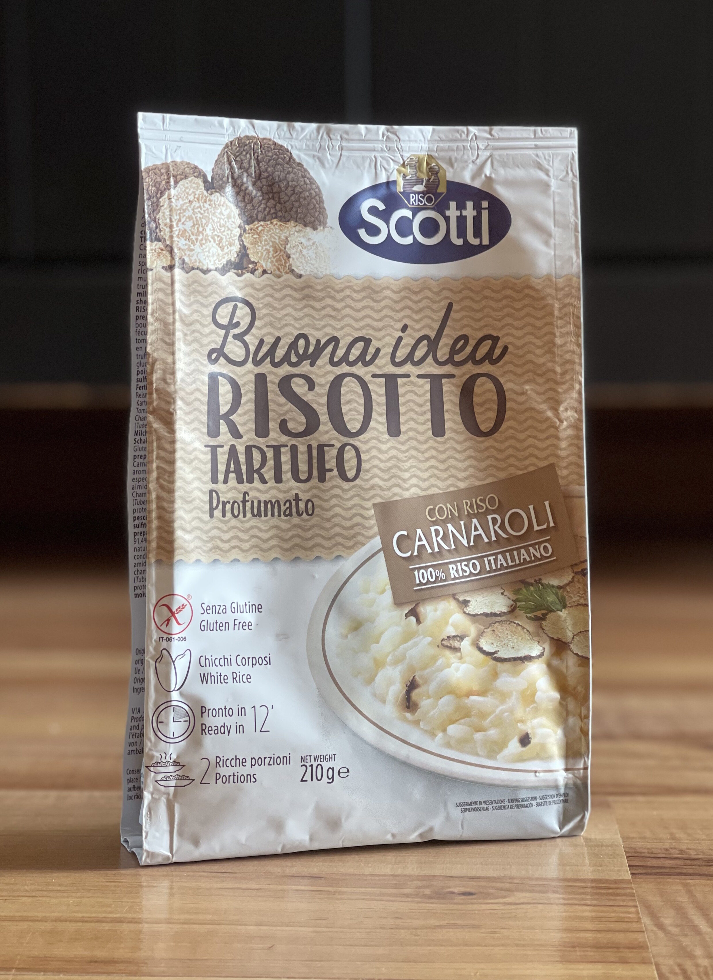 SCOTTI Risotto with Truffle 210g - Italy | Lazada