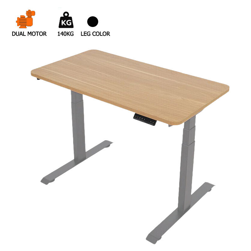 KOOXJEANS Ergonomic Desk, electric adjustable desk, Dual Motor, Top