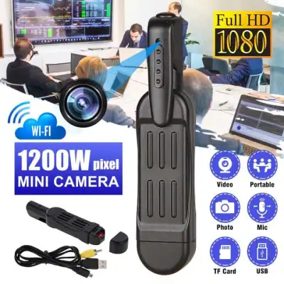Original 1080P HD Pocket Pen Camera Hidden Mini Body Cam Wireless Video Recorder DVR