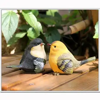 Loviver Garden Statues Figurine Garden Decor Birds Sculpture Resin Lawn Ornaments Indoor Outdoor Decorations For Patio Yard Office And House Lazada Ph