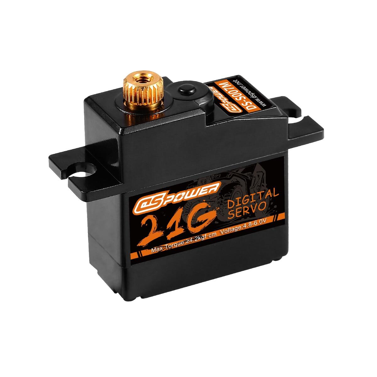 Dspower 21g metal gear mini servo 17g servo for 1:18 1:16 rc car slash 144001 c24 d12 mn99s mn86 rc airplane robot
