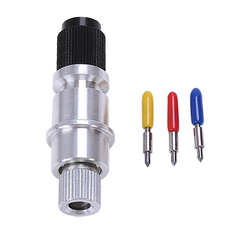 16Pcs 30/45/60 Degree Graphtec Cb15 Cb15U Vinyl Cutter Blade+Graphtec Cb15 Cb15U Blade Holder