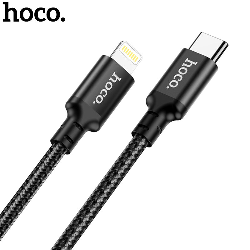 HOCO Cáp X14 USB C Sang Lightning Mới 2021 Cho iPhone 12 Mini Pro Max PD18W Cáp Dữ Liệu Sạc Nhanh USB PD 20W Dây Sạc Cho Macbook