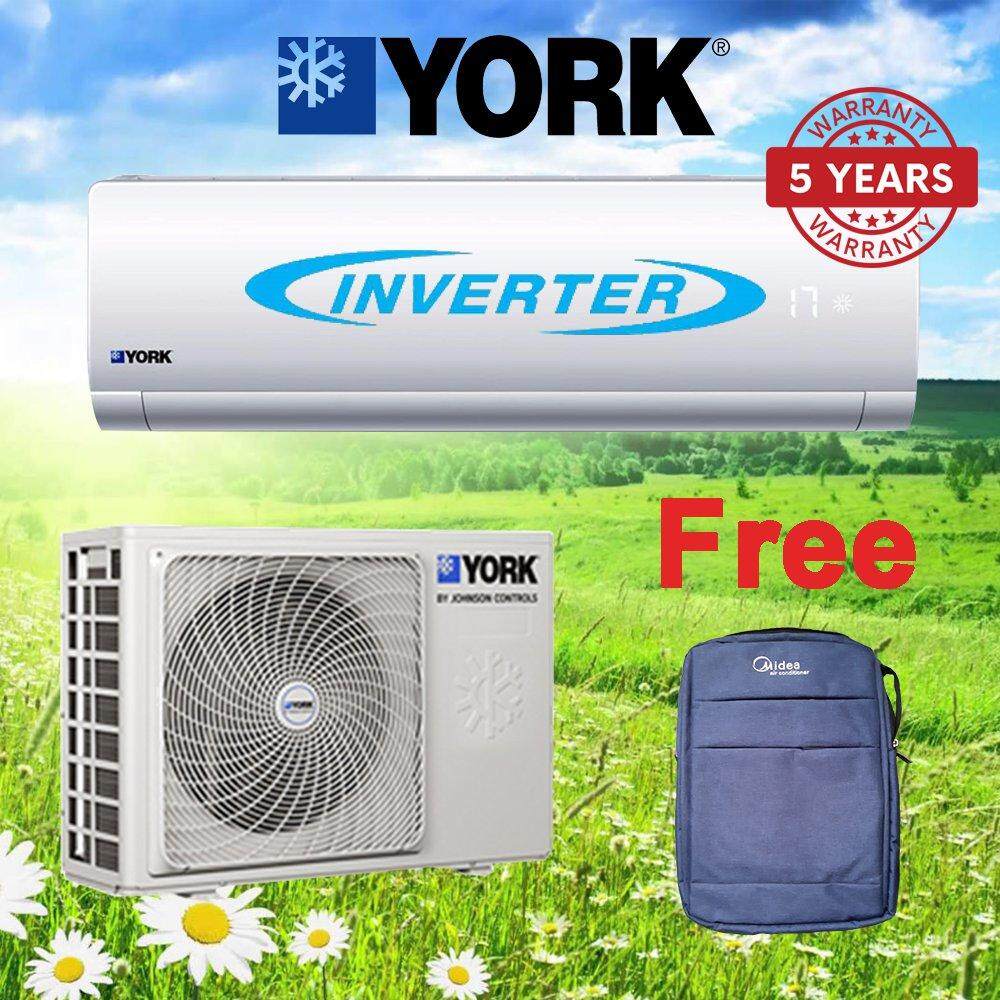 aircond york 1hp inverter