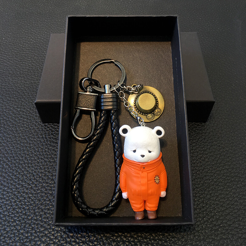 (In stock) Cute apology Bepo bear One Piece keychain