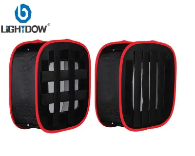 Lightdow LED Video Light Use Flash Softbox Diffuser Collapsible Portable Photography Accessories Honeycomb Lamp Soft Box