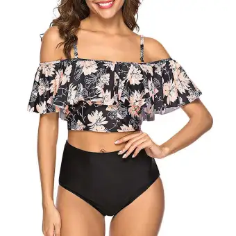 black padded bikini set