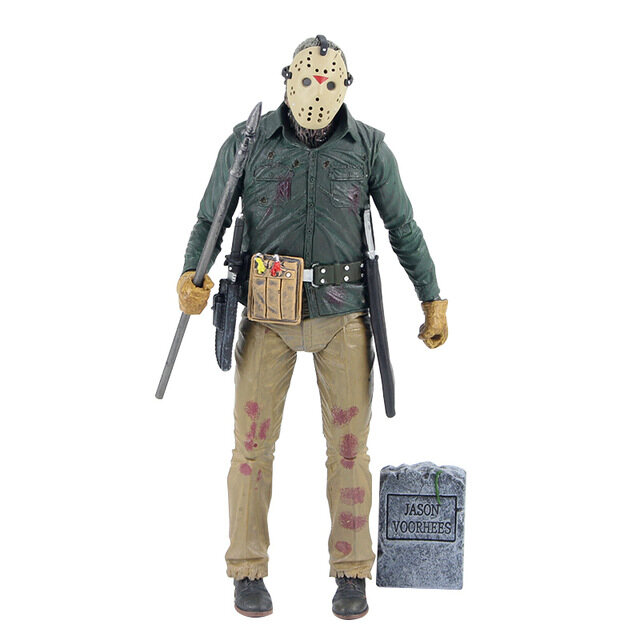 19cm neca friday the 13th part 6 ultimate jason lives pvc action figure collectible model toy gift