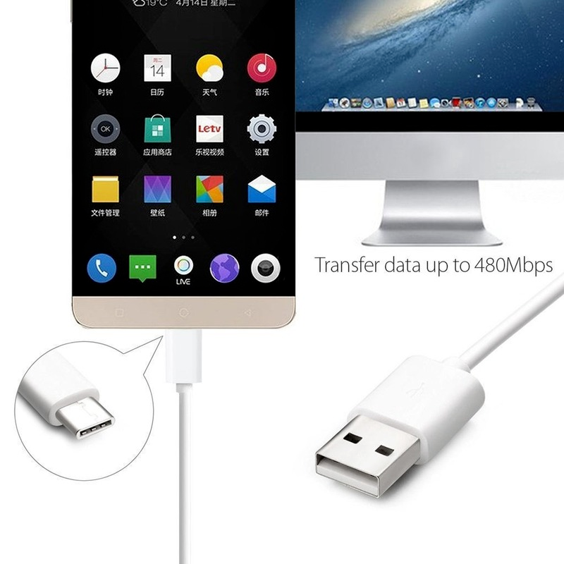 Cáp Sạc USB Cáp Sạc Loại C 2M 3M USB-C Dây Đồng Bộ Dữ Liệu Cho Điện Thoại Android