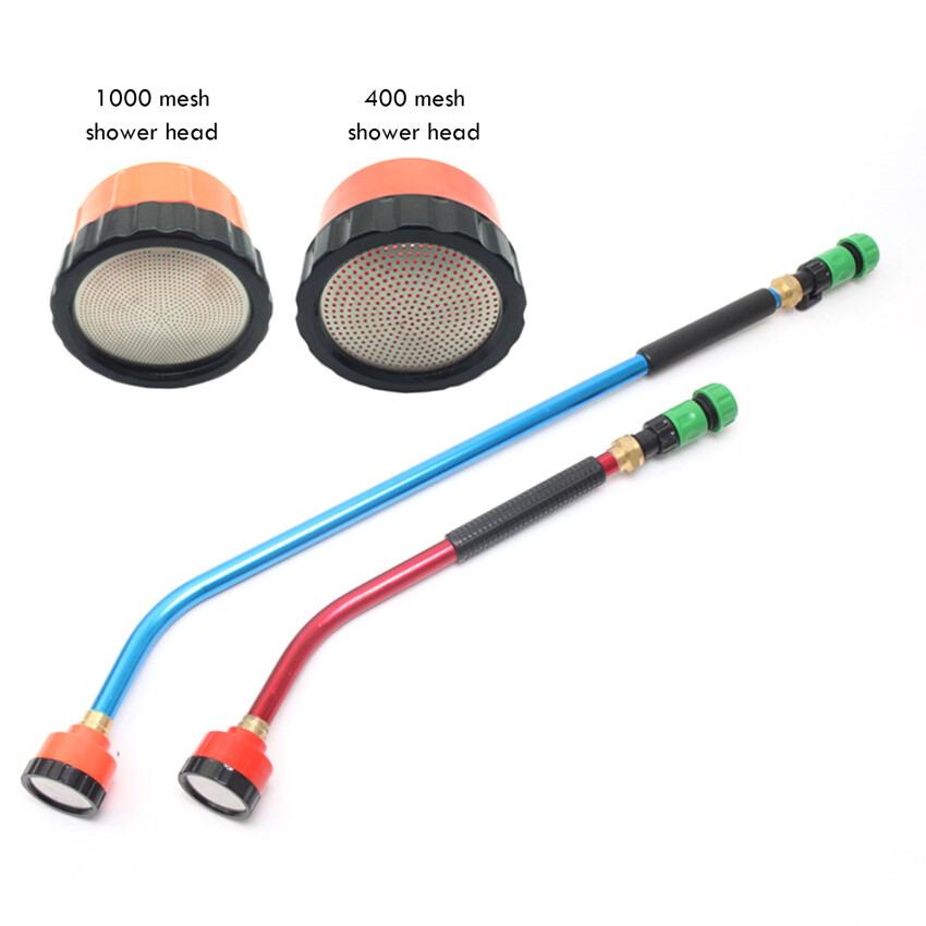 6'' Gardening Sprinkler Nursery Watering Nozzle Long Rod Spray Tool Watering Vegetables Agricultural Greenhouse Nursery Garden Relax Grip