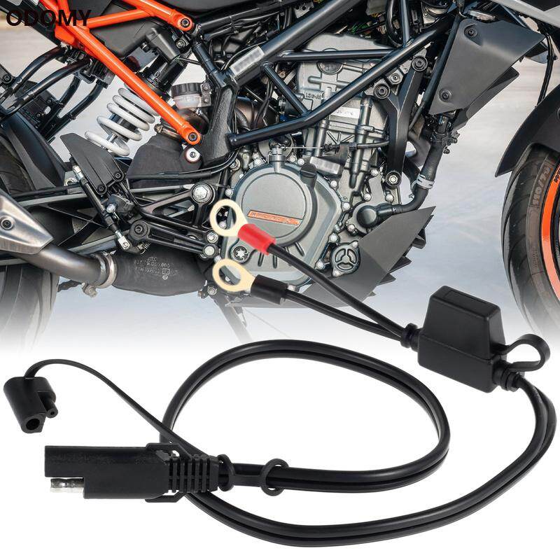 SAE to Ring Terminal Harness Accessory Cable for Motorcycles SAE to