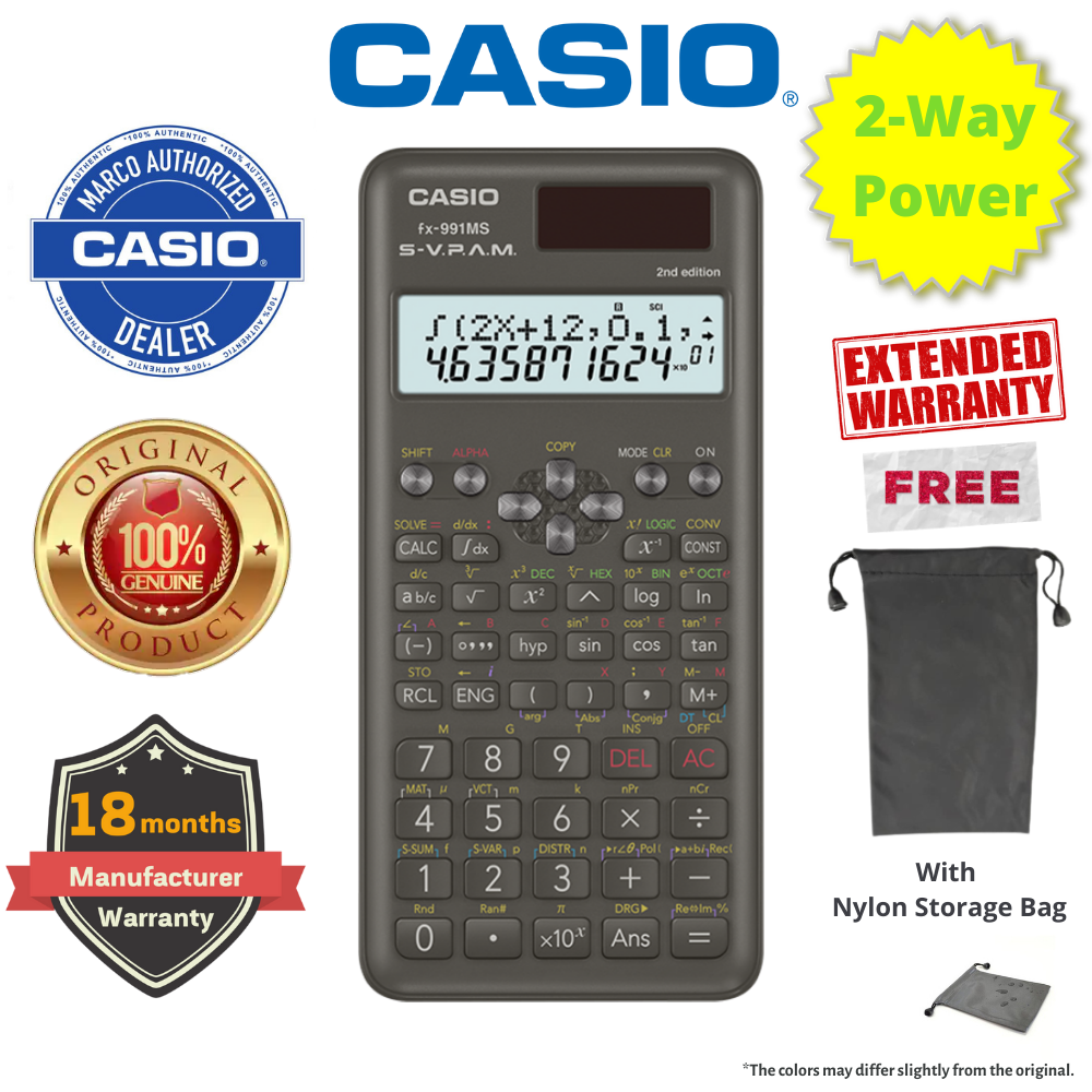 Fx 991ex Antilog In Casio Calculator Solar Calculator CITIFREE FX