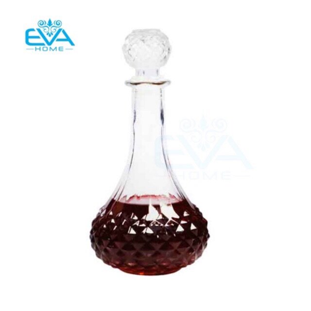 Bình đựng rượu ngâm sâm thuỷ tinh 750ml - br02
