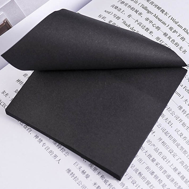 Simple Black Post-it Note Student Memo Notes Index Mark Sticky Note