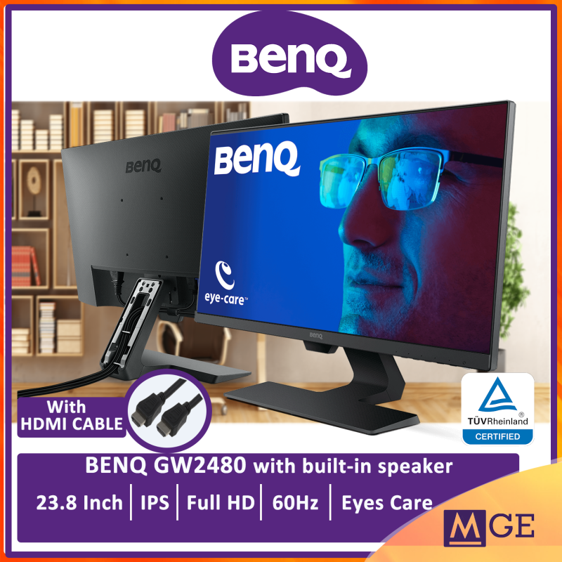 BenQ GW2480 23.8 inch Eye-care FHD Monitor Malaysia
