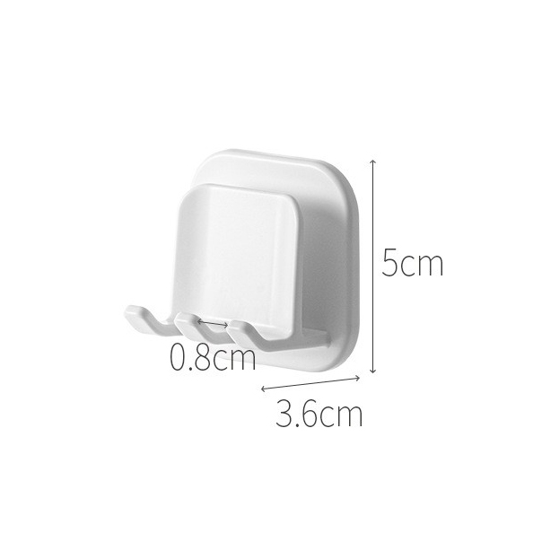 Japanese-style Toothbrush Rack Wall-mounted Hole-free Bathroom Toothbrush Rack Simple Tooth Cup Holder