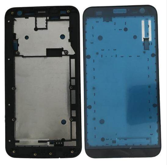Middle Frame untuk Asus Zenfone 2 Laser ZE550KL Bingkai Bezel LCD Perumahan Mid Pelat Bagian Perbaikan 5.5 Inch