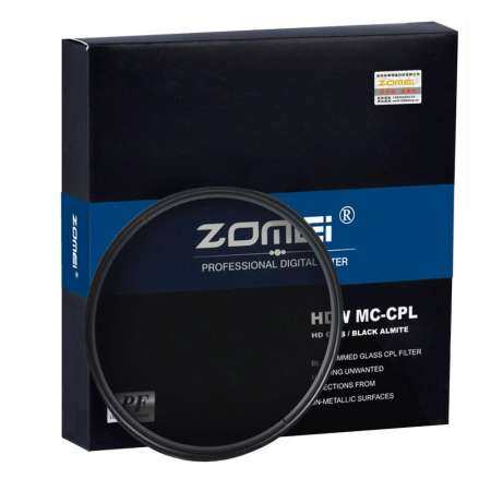 Zomei HD HD ฟิลเตอร์ CPL SLIM U-HD MC-CPL Circular Polarizing CIR-PL ฟิลเตอร์ CPL - 40.5/49/52/55/ /58/62/67/72/77/82 มม.