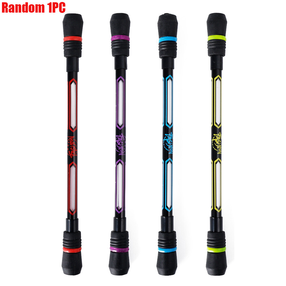 Anti-Stress Spinning Pen Rolling Finger Rotating Pen Students 0.5mm Balance Pen Non Slip Coated Spinning Ballpoint Pen