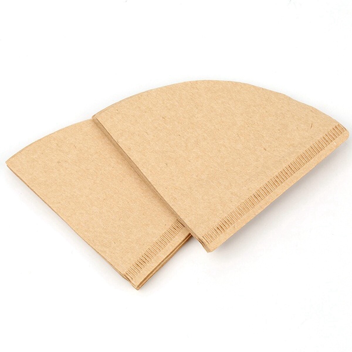 100 Túi giấy lọc trà và cà phê hình nón V60 dùng được cho 1-4 cốc