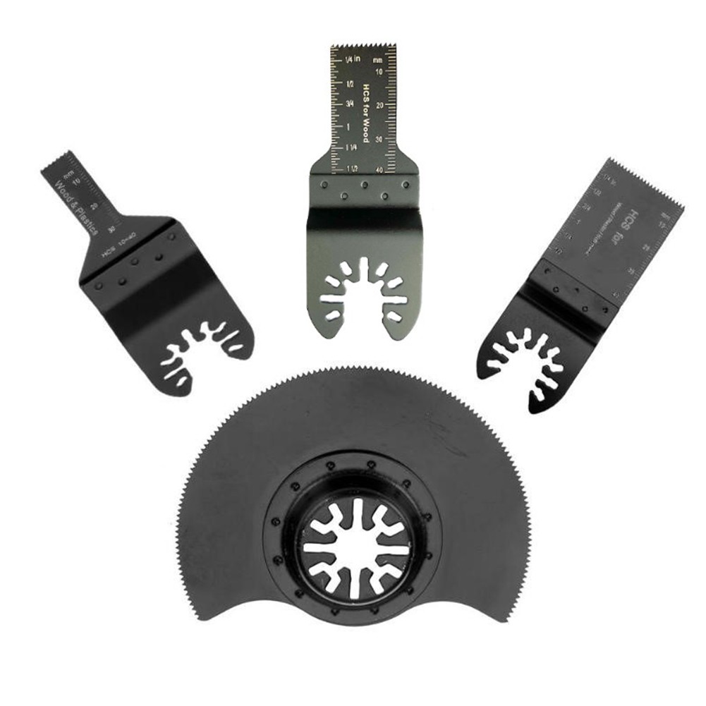 4pcs Set Saw Blades Oscillating Multi Tool Circular Saw Blade For Renovator Power Cutting10-88mm