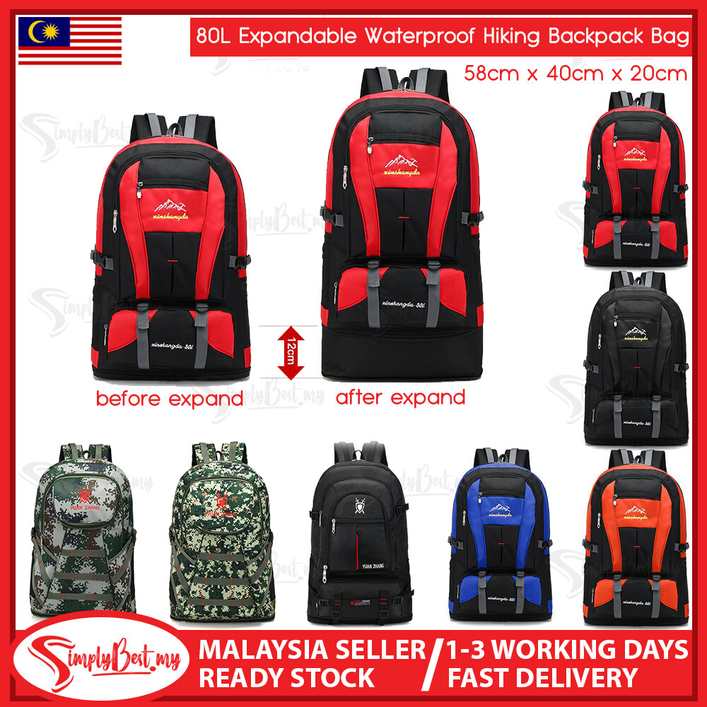 expandable hiking backpack