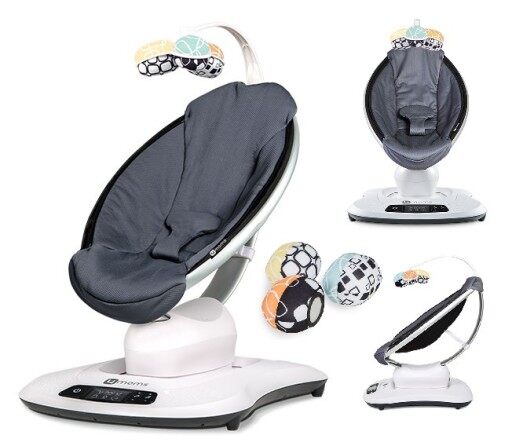 4moms mamaroo 4.0 cool mesh dark grey