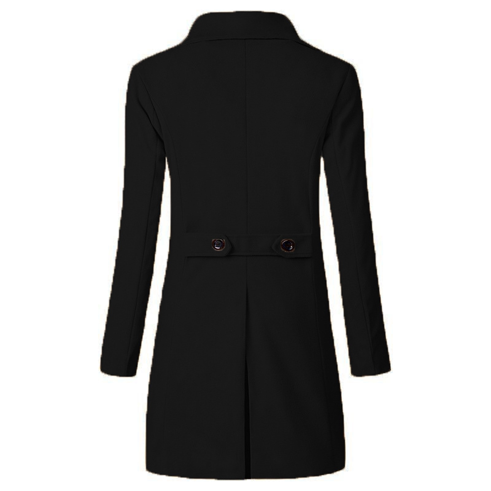 Rainny Winter Men Slim Stylish Trench Coat Double Breasted Long Jacket