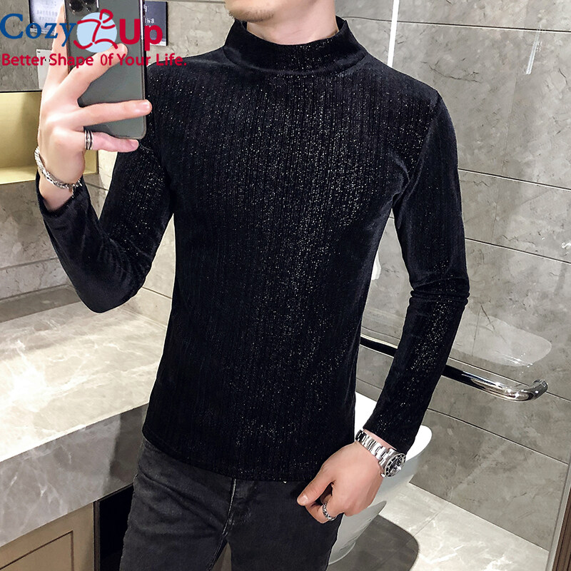 velvet turtleneck mens