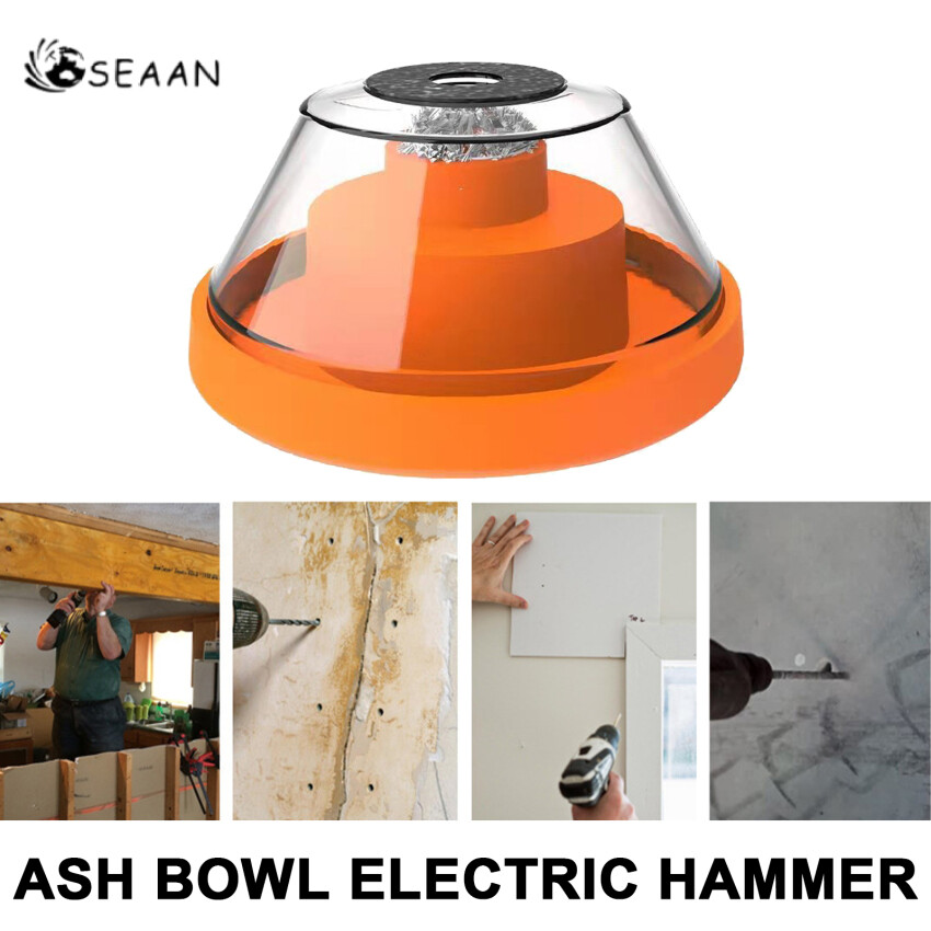 Nắp Chống Bụi Máy Khoan Điện Kết Nối Với Bát Tro, Dụng Cụ Chống Bụi Khoan Búa Điện