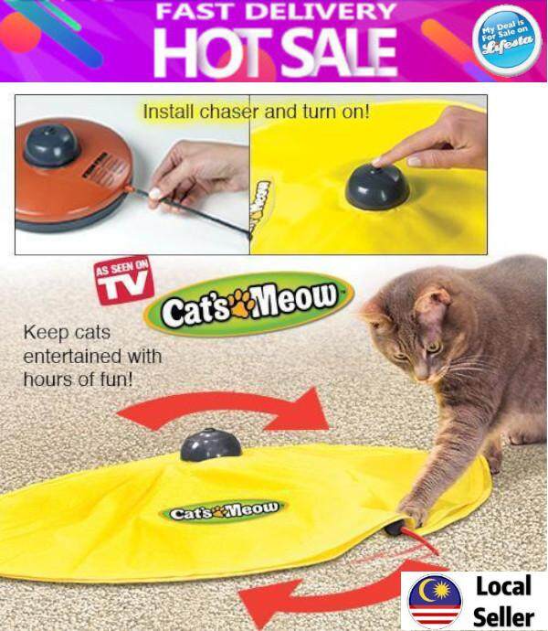 cats meow toy not working