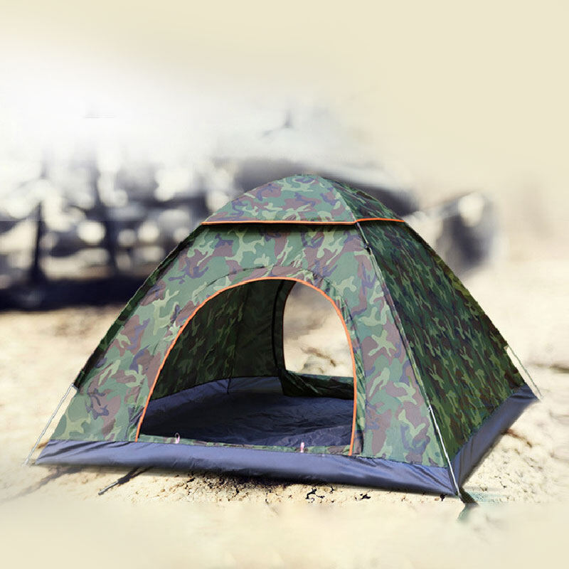 CAMPOUT🏕️Outdoor camping folding fully automatic tent, 3-4 people, beach simple quick tent
