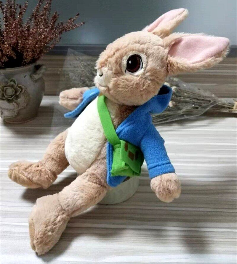 Đồ Chơi Nhồi Bông Hình Thỏ Peter Búp Bê Nhồi Bông Mềm Quà Tặng Trẻ Em Dễ Thương 30Cm