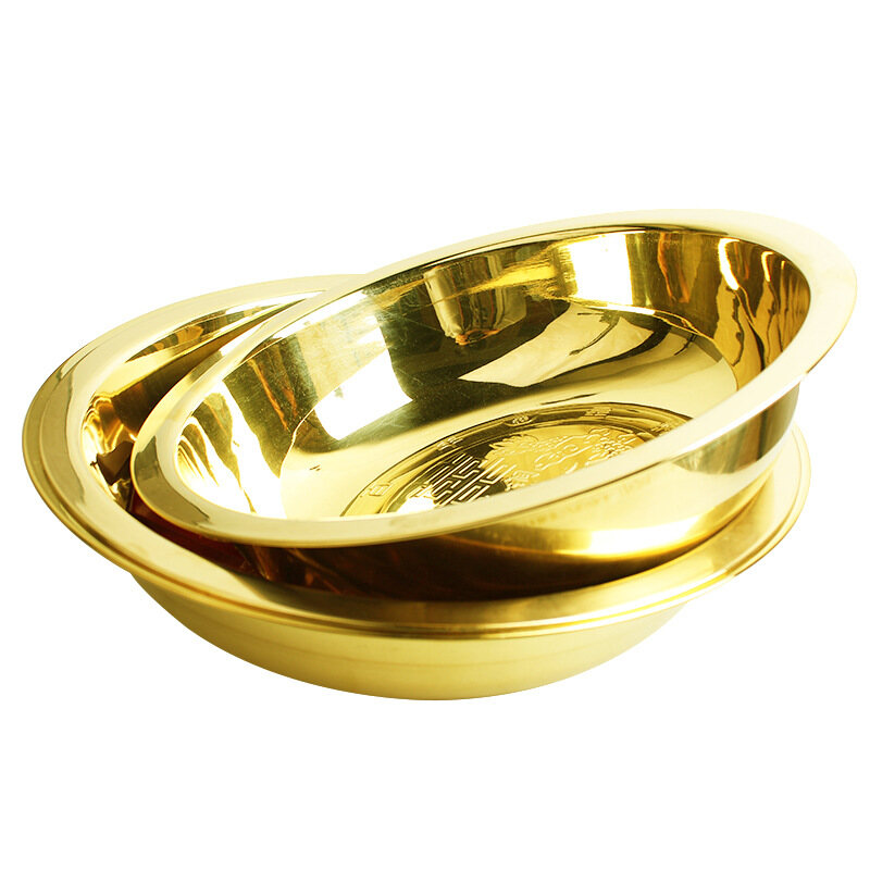 Chậu đồng thau chậu đồng dày cho đám cưới chậu đồng cho đám cưới đường kính 38 cm 40 cm phật tây tạng nepal