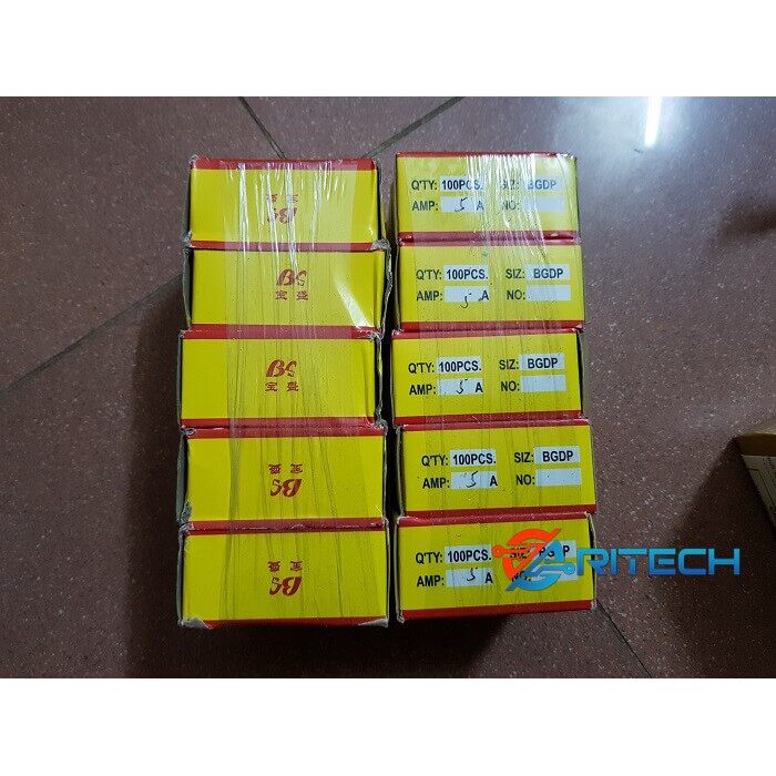 Hộp hộp cầu chì ống 6*30mm 250v 5a 250v 5a