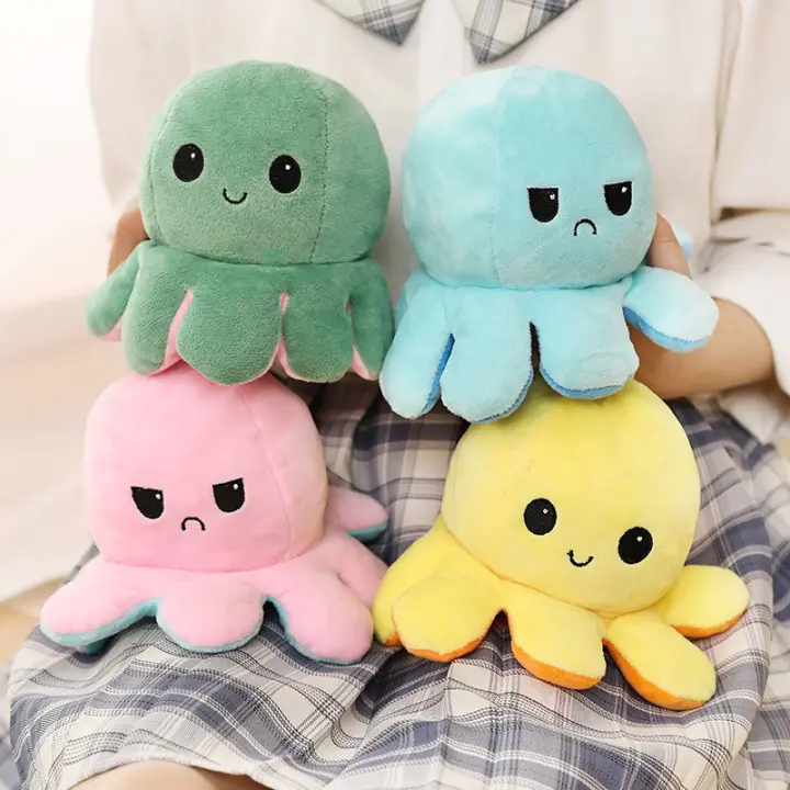 reversible octopus plush tiktok
