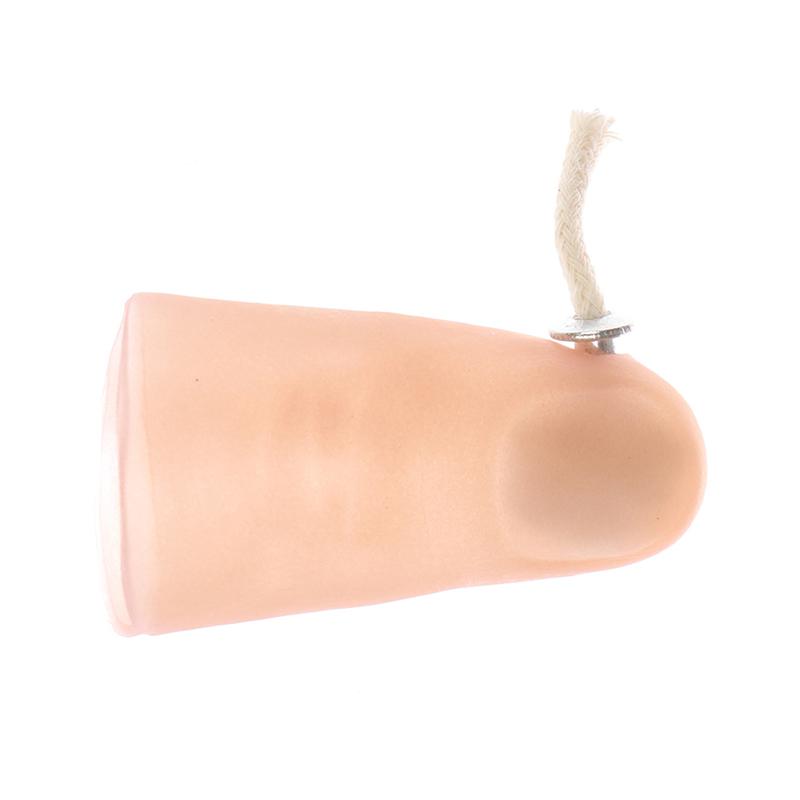 wanglianzhon 1Pc Magic tricks prop candle flame movement fire rubber finger thumb magic