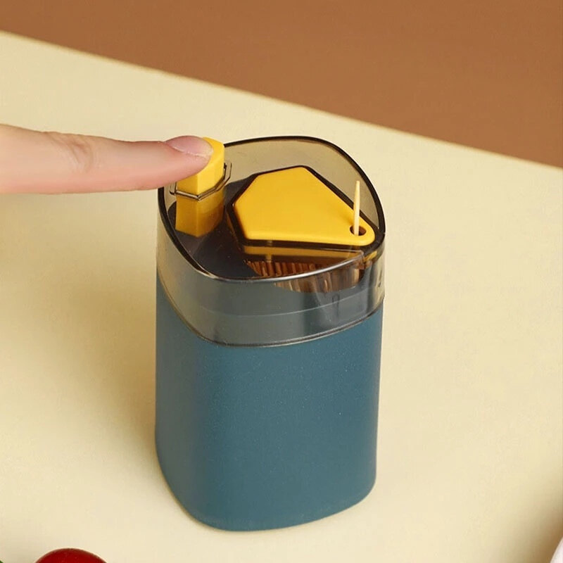 Automatic Toothpick Holder Container Nordic style Household Table Tooth Pick Storage Box Toothpick Dispenser