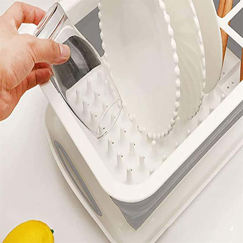 Giá Để Bát Đĩa Gấp Gọn Dụng Cụ Thoát Nước Nhà Bếp Giá Sắp Xếp Đựng Bát Đĩa Bộ Đồ Ăn Giá Để Đồ Khô Gấp Gọn Tiện Dụng Cho Gia Đình Giá Đỡ TPR