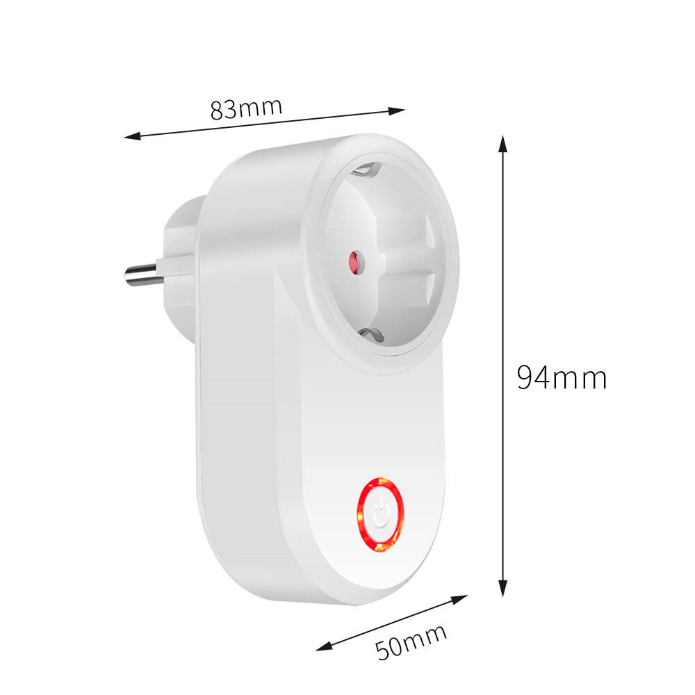 Kebidumei Ổ Cắm Công Tắc Điều Khiển Từ Xa Không Dây 433Mhz Ổ Cắm Công Tắc Ổ Cắm Thông Minh Đa Năng 220V 15A Thông Dụng