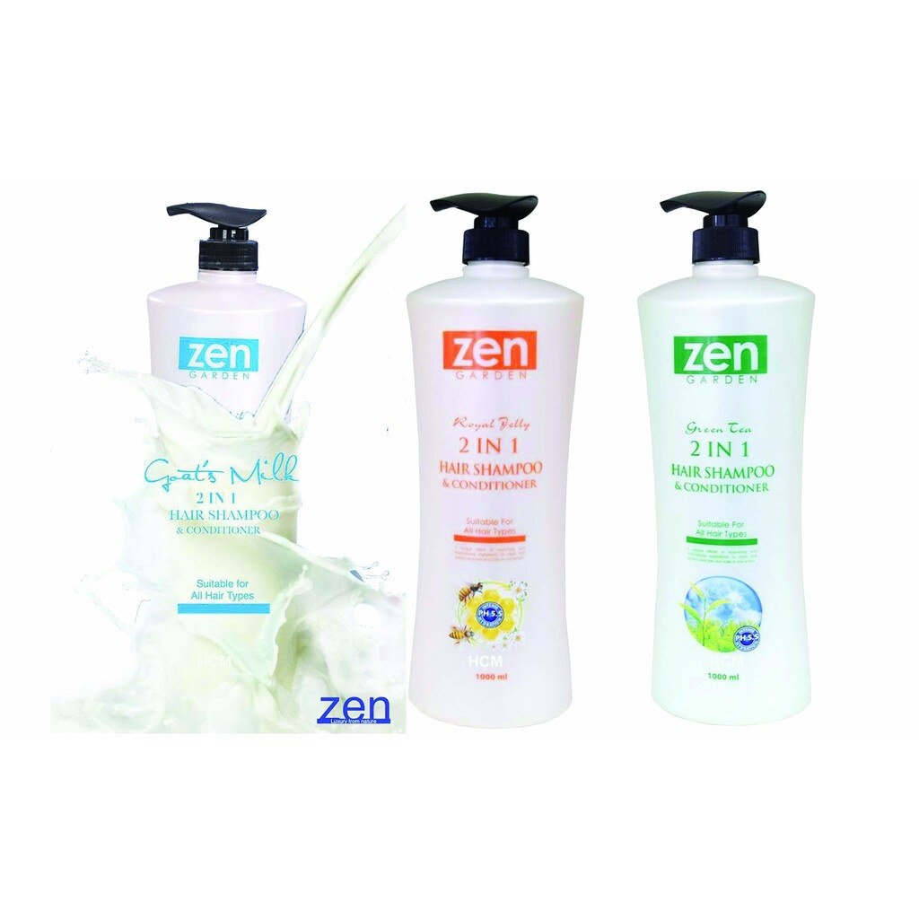 ZEN HAIR SHAMPOO CONDITIONER 1000ML Lazada