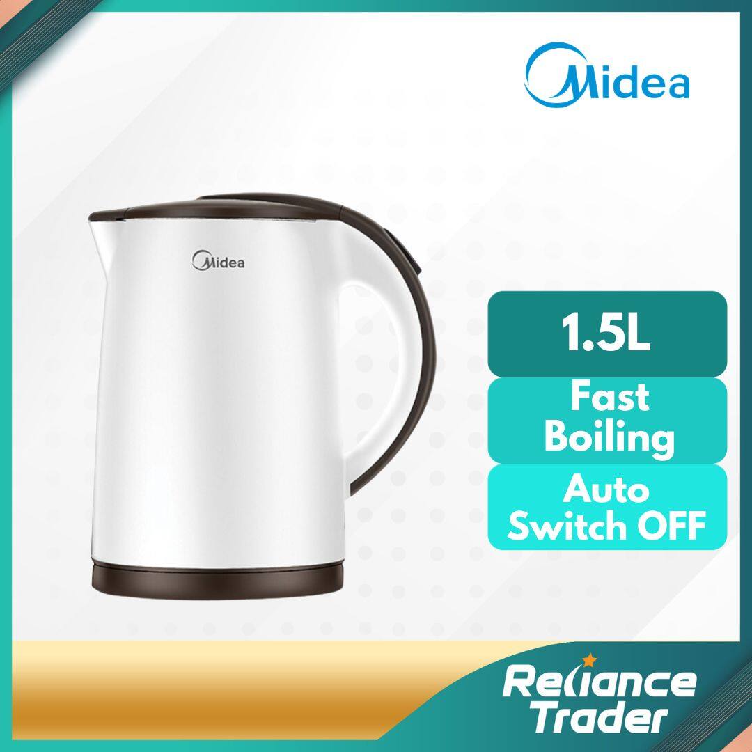 Midea Cool Touch Series Jug Kettle MK-15D MK15D Lazada