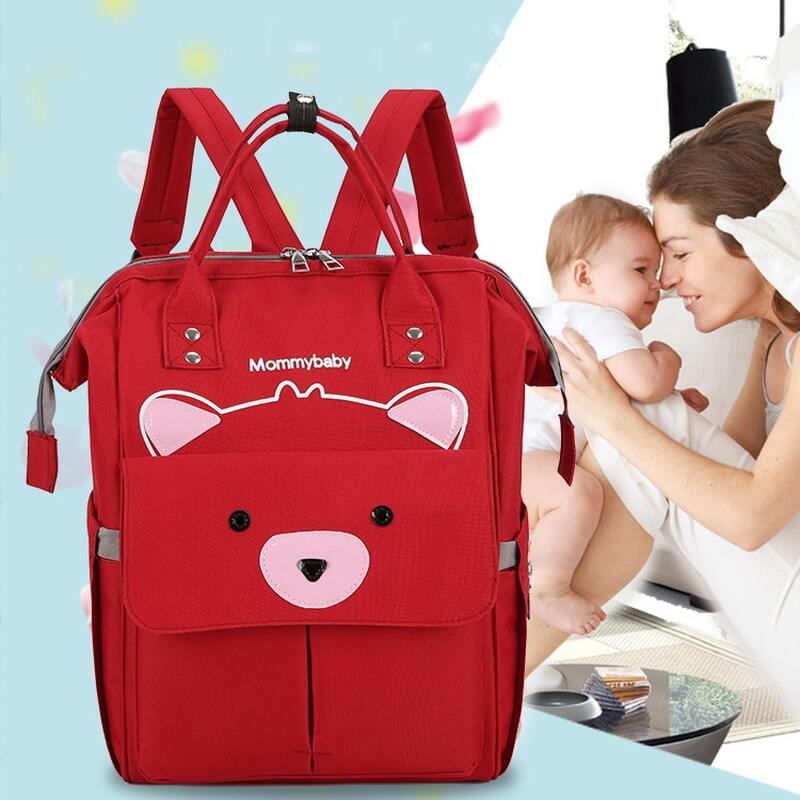 hot pink diaper bag
