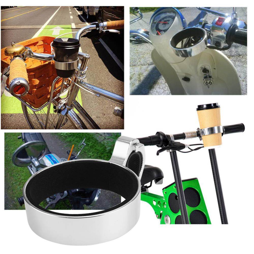 Portable Bicycle Cup Holder Mount Milk Tea Drink Bottle Shelf Stand Container