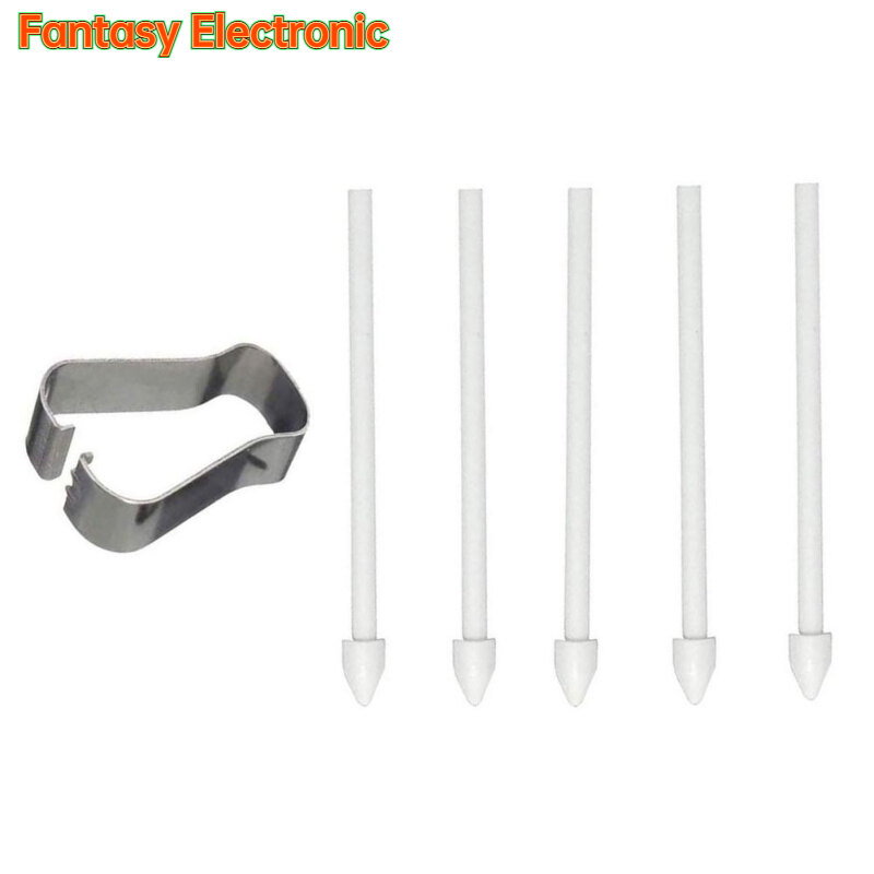 FE 1Set Touch Stylus Replacement Nib Kit Pen Tip with Metal Clip Compatible For Samsung Galaxy Tab S6lite S6/s7/s7/note10/note20 Series Stylus Pen Accessories