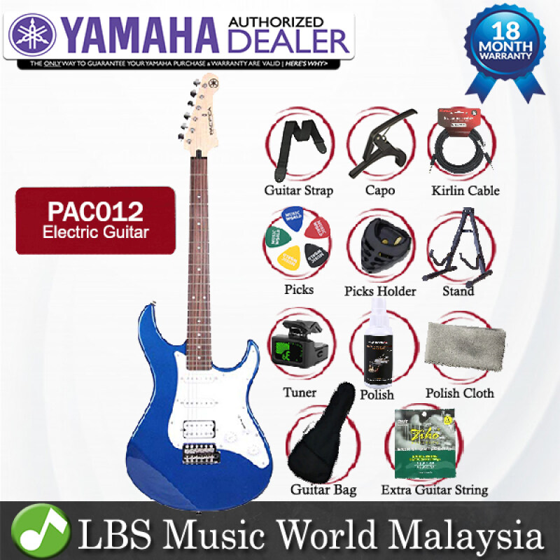Yamaha PAC012 Double Cutaway Electric Guitar Pacifica Guitar (PAC-012) Malaysia