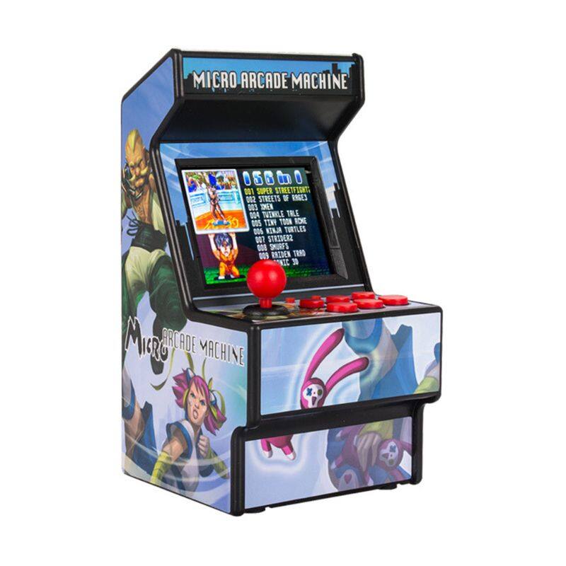 Mini Arcade Game Machine Handheld Rechargeable Retro 16bit 156 Classic