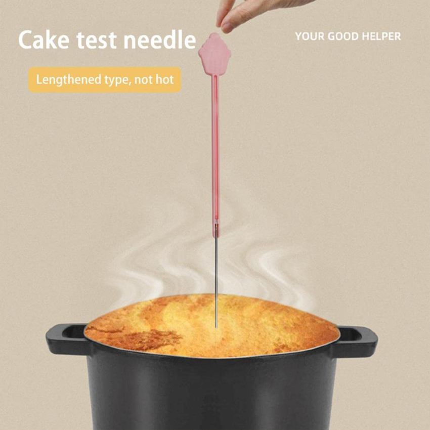 Cake Tester Foldable Cake Testers for Baking Doneness Stainless Steel Stick Needle for Chiffon Cakes Baking Tools,Baking Accessory