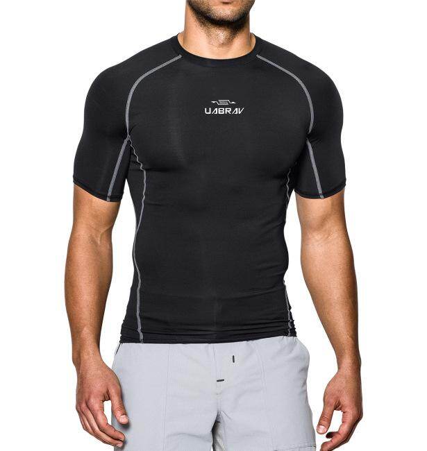 Sports Quick-drying Fitness Clothing Men Basketball Sports Tights Outdoor Running Training Quick-drying Short Sleeves