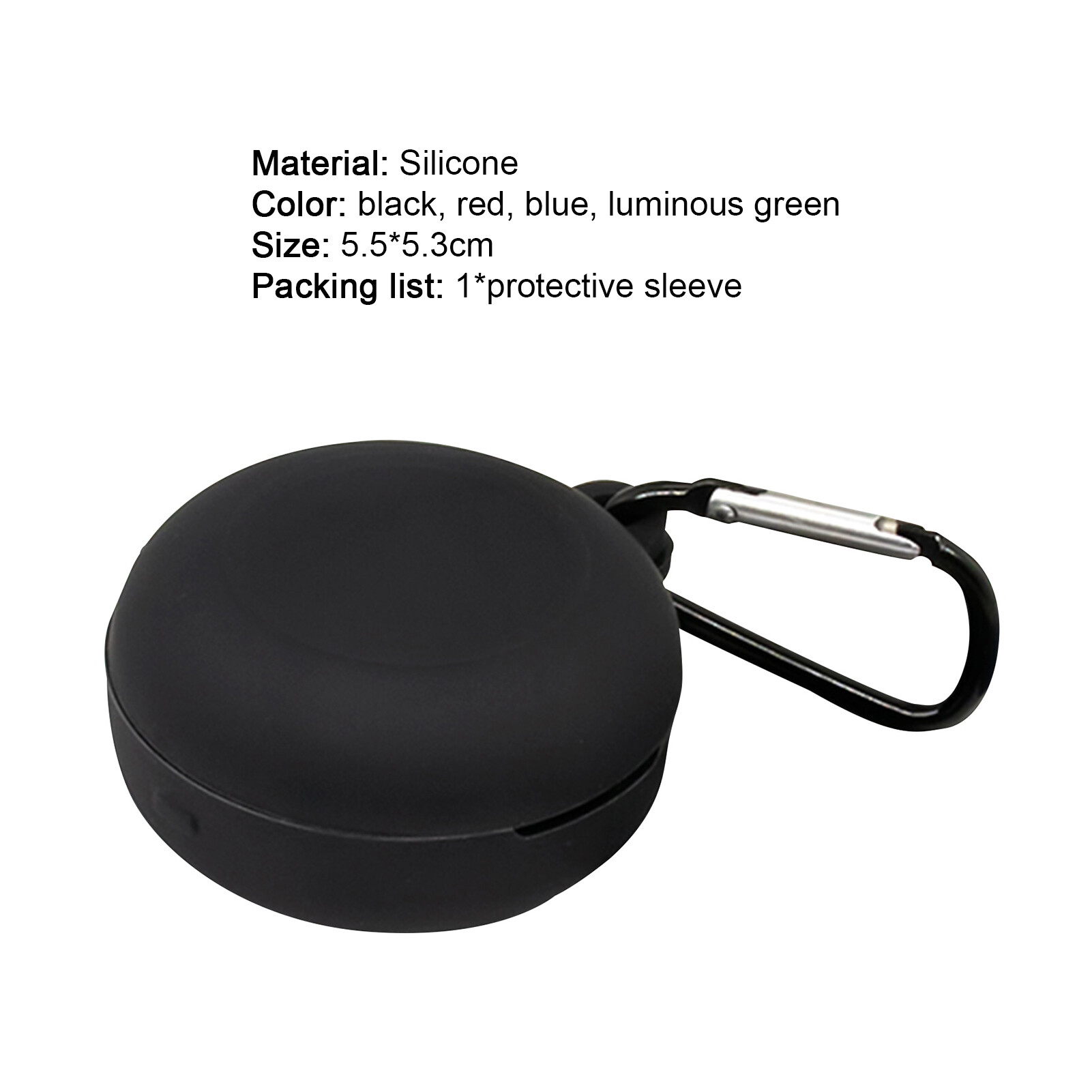 Protective Case Anti-scratch Washable with Buckle Bluetooth-compatible Earphone Protective Skin for LG Tone Free FN7 FN6 FN5 FN4